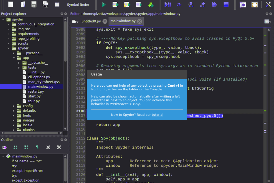 python popular software interface