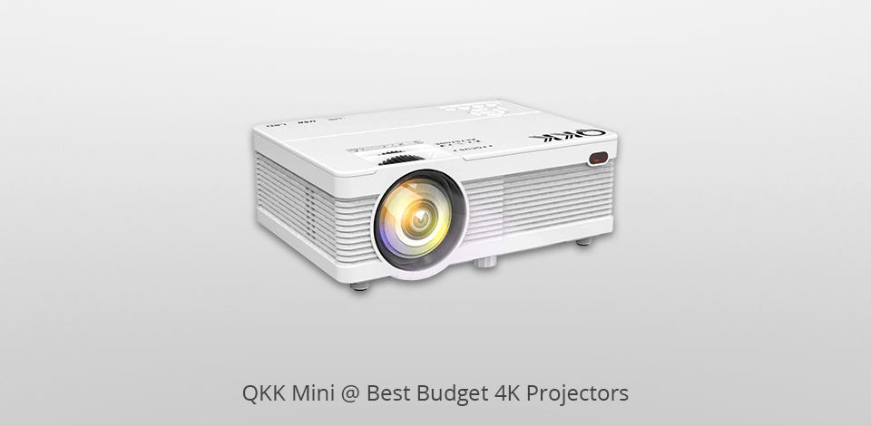 qkk mini budget 4k projector