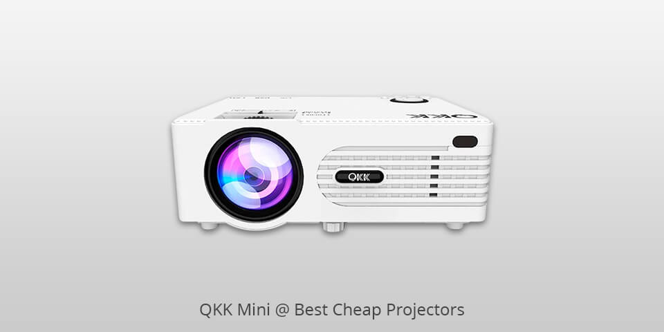 qkk mini cheap projectors