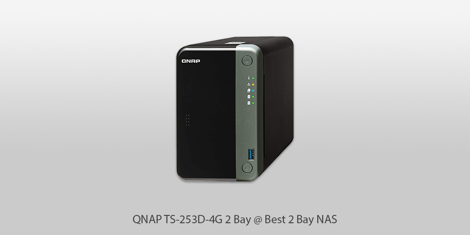 qnap ts-253d-4g 2 bay 2 bay nas