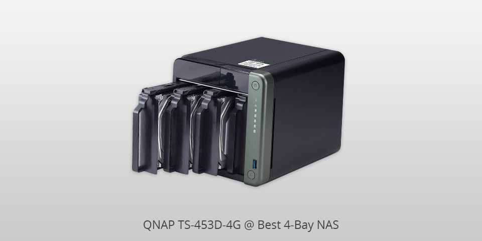 qnap ts-453d-4g 4 bay nas