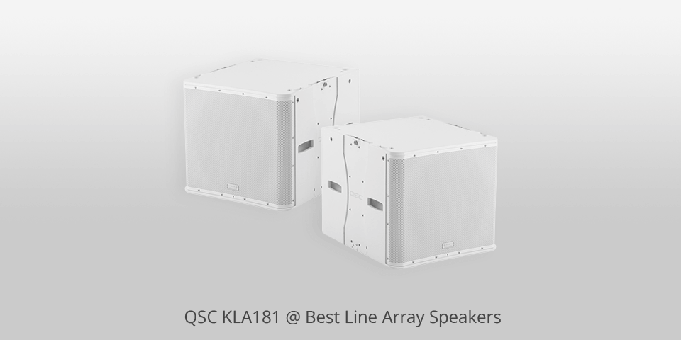 qsc kla181 line array speaker