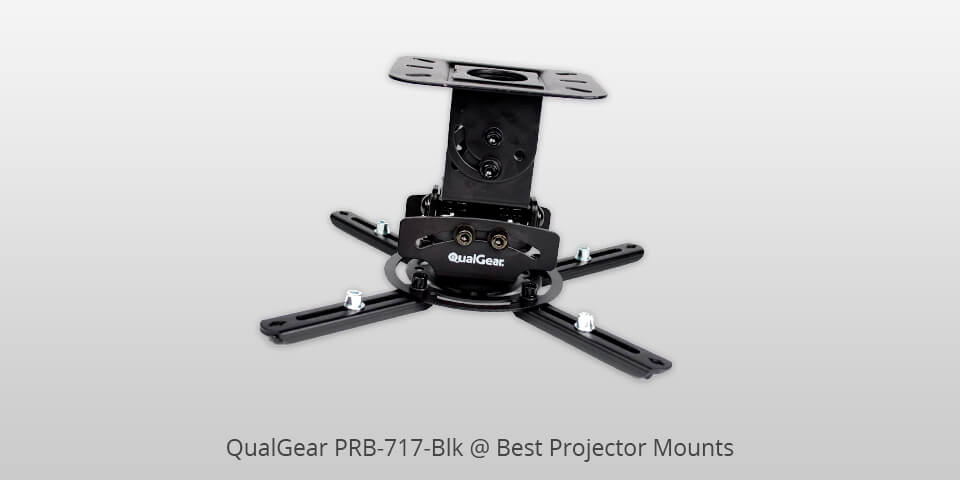 qualgear prb-717-blk projector mount