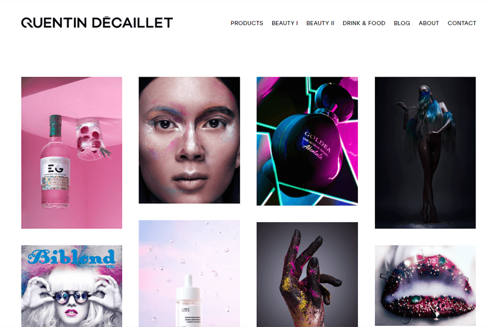 quentin décaillet photography website