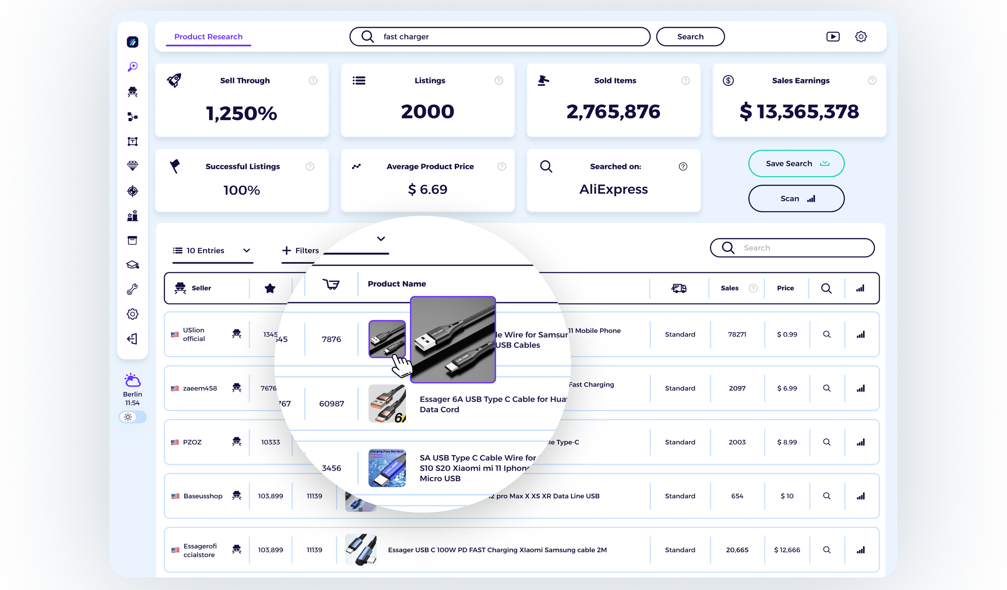 zik analytics quick search for suppliers