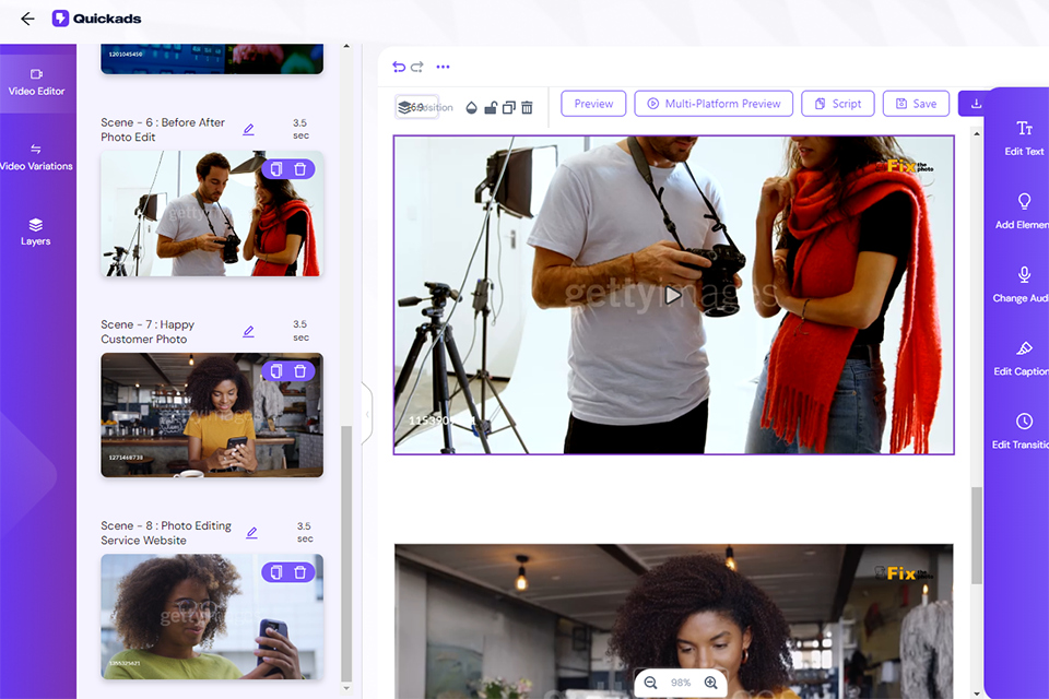 quickads ai best video ad making software