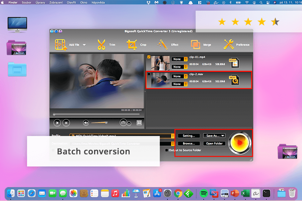 quicktime avi to mov converter