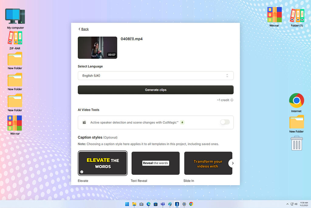 quso ai video editor