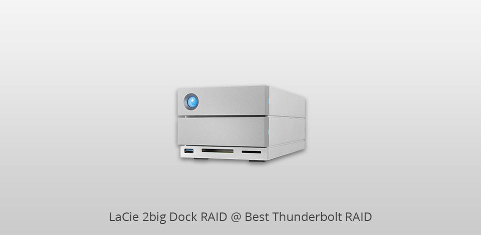 best thunderbolt raid lacie 2big dock