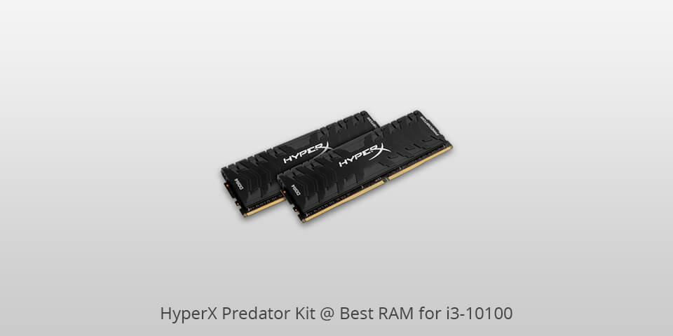 ram for i3-10100 hyperx predator kit