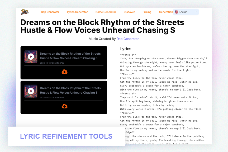 rapgenerator best ai music generator