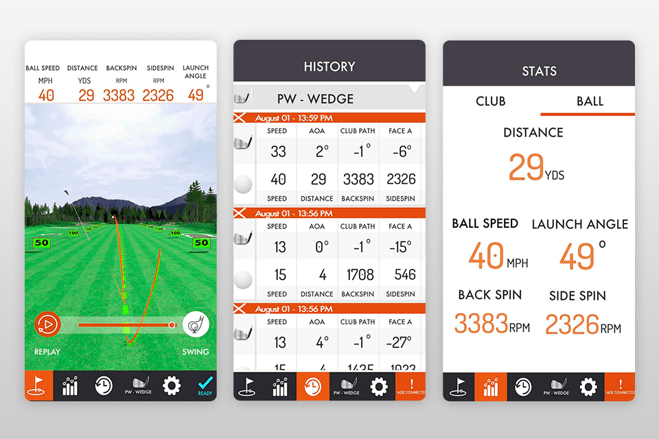 rapsodo r-motion interface