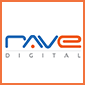 logotipo digital da rave