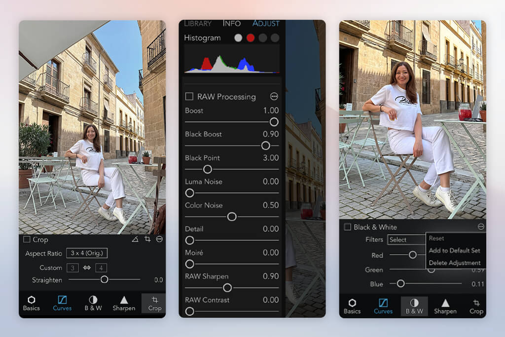 raw power raw photo editing app