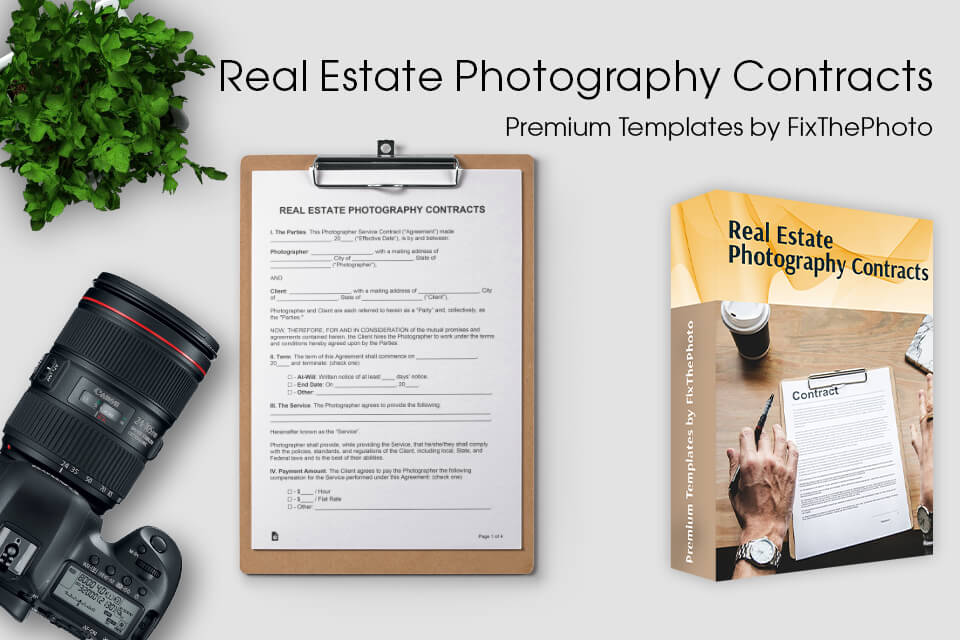 Free Real Estate Photography Contract Templates Main Points to Include