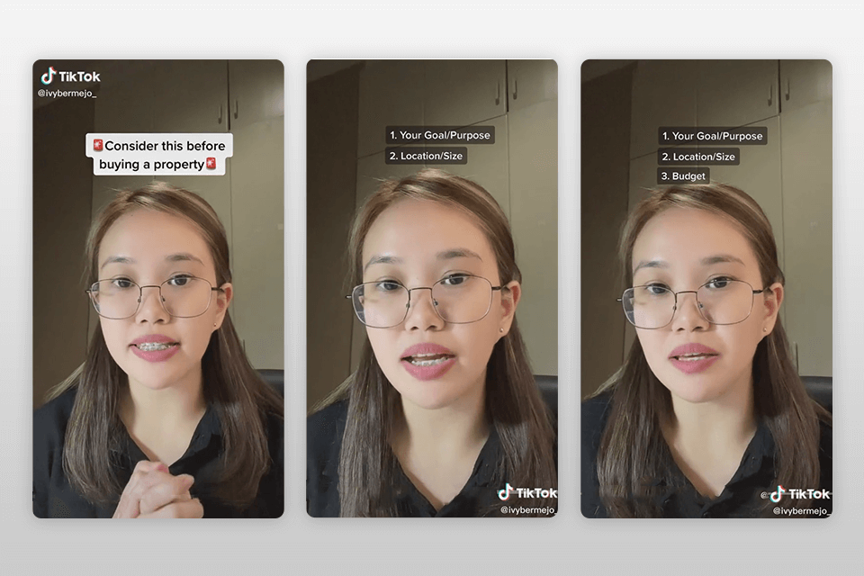 real estate tiktok trends advice for buyers