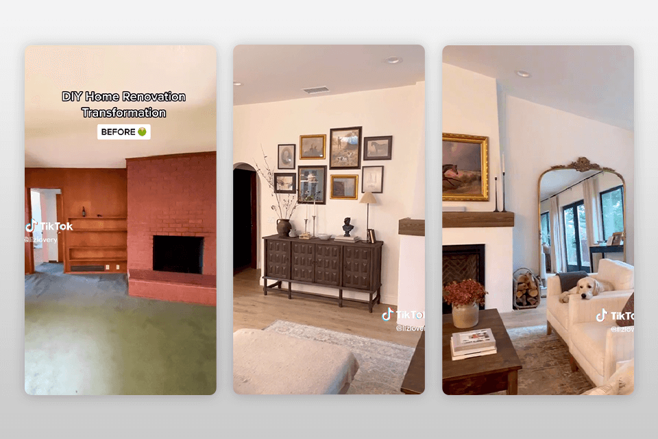 real estate tiktok trends diy hacks