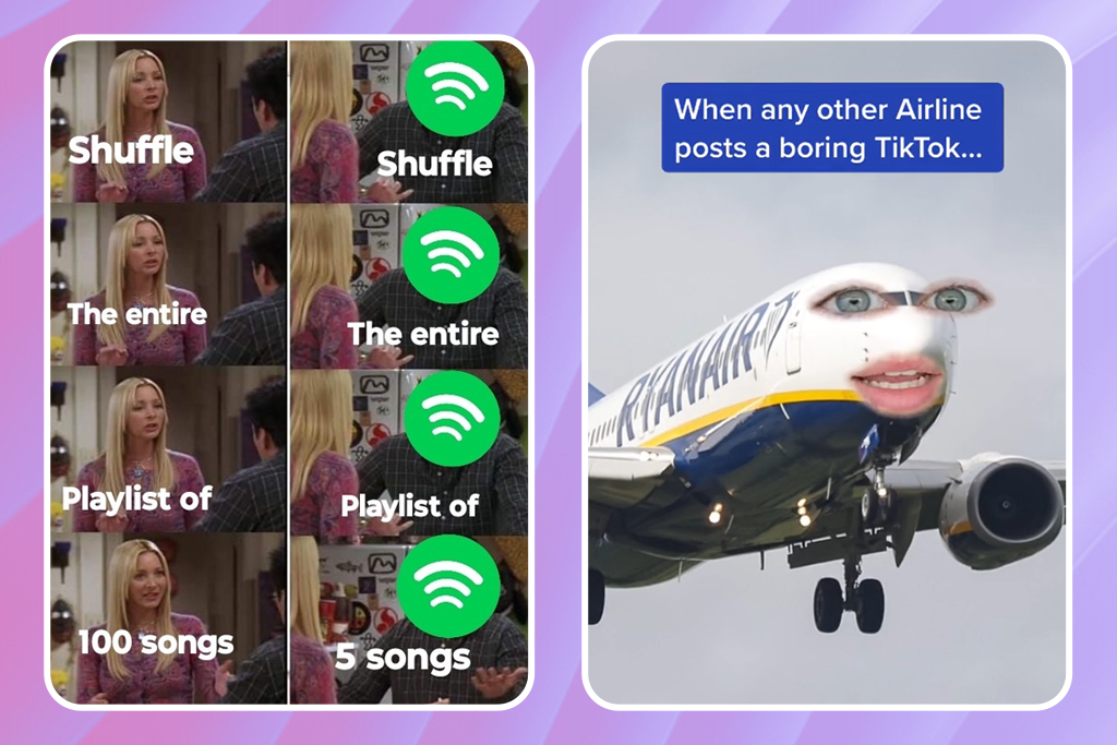 real life examples of gifs and memes in content marketing