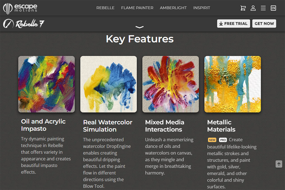 rebelle microsoft paint alternative interface