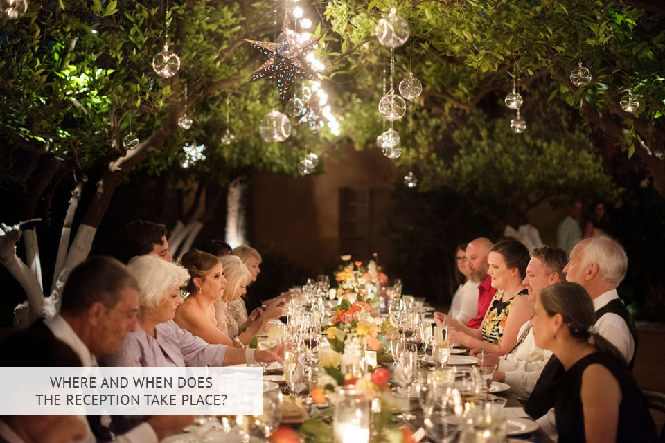 reception wedding photography questionnaire