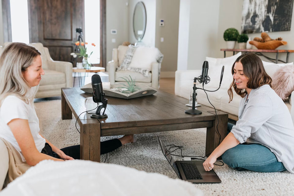 recording podcast at home