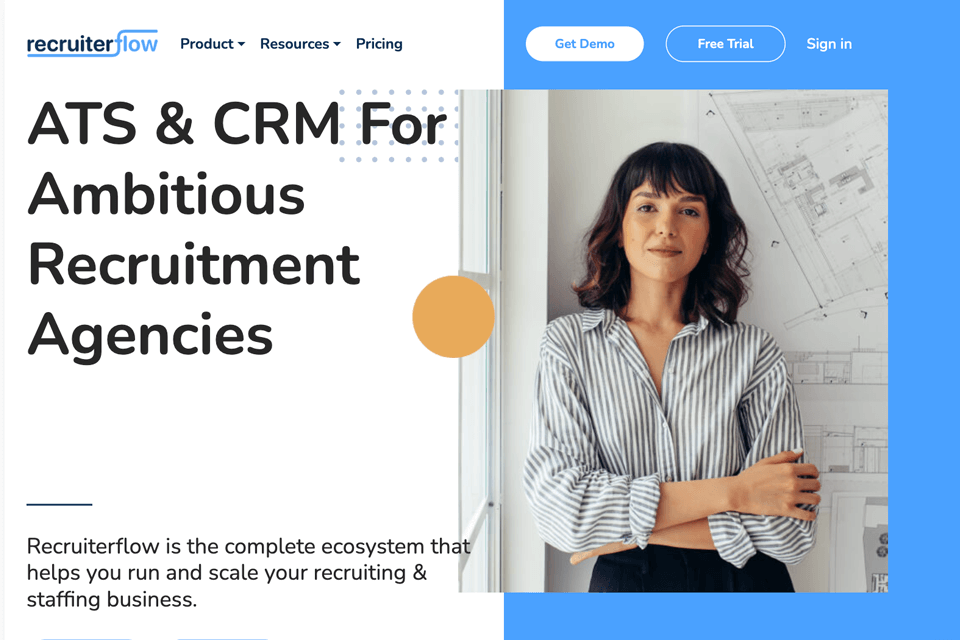 recruiterflow interface