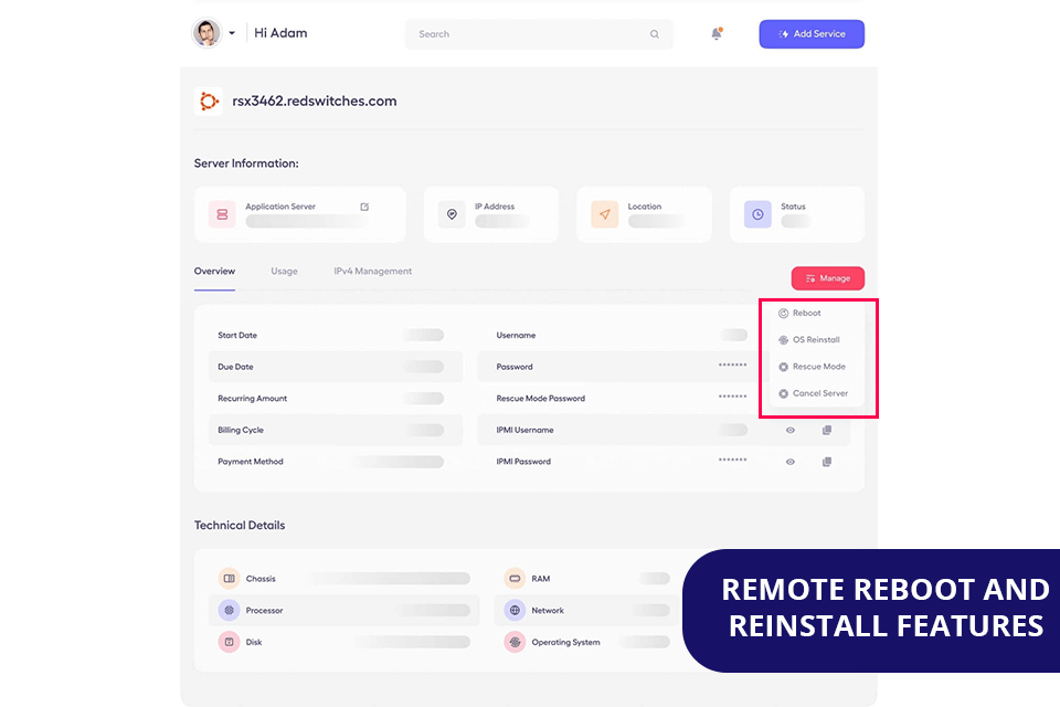 redswitches useful features