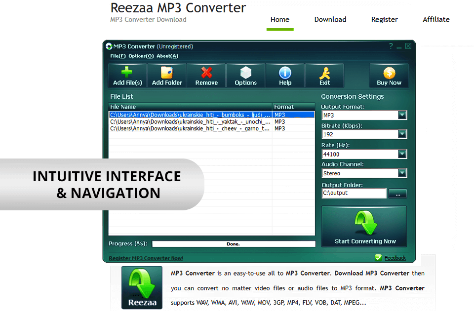 reezaa interface