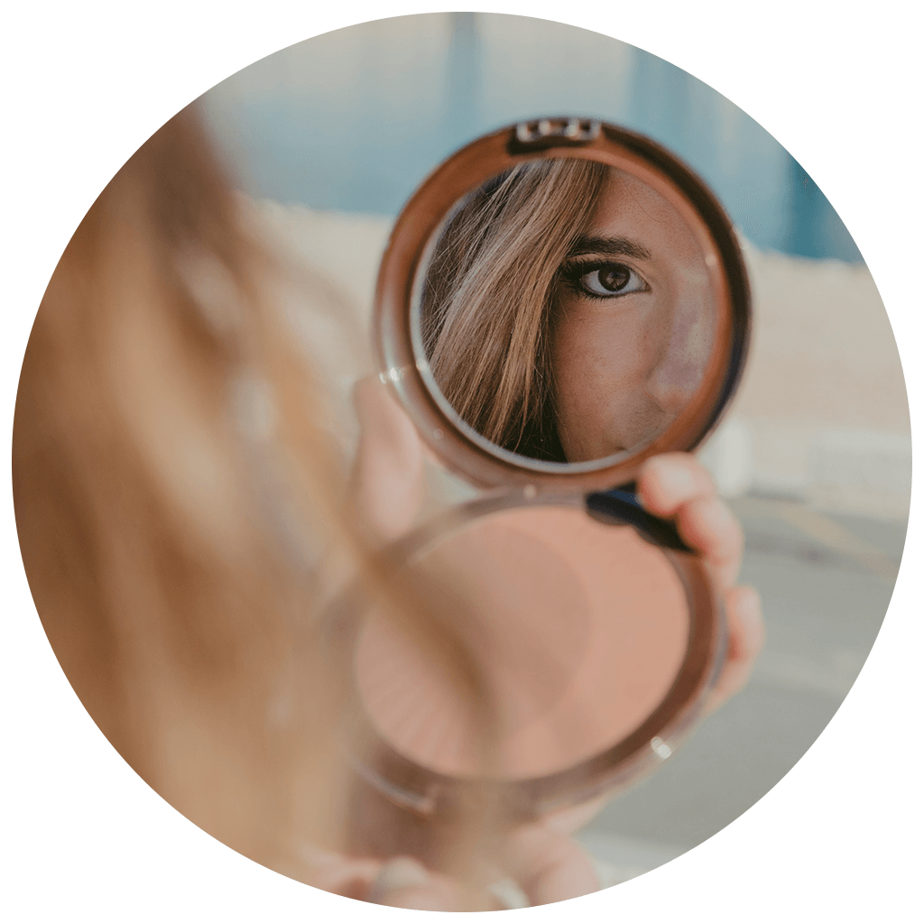 reflection whatsapp profile picture idea