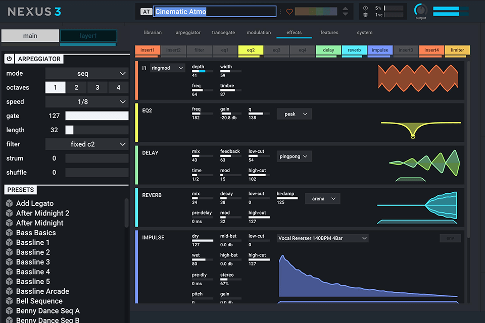 refx nexus3 interface