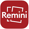 remini app to fix blurry images logo
