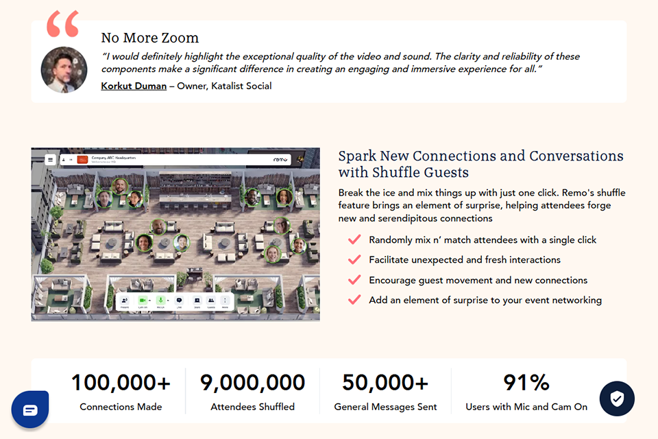 remo video conferencing software