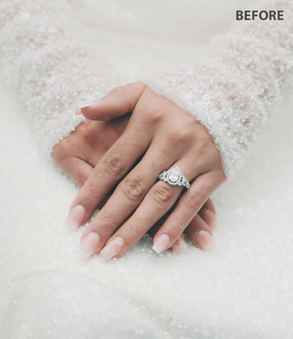 remove ring on photo result