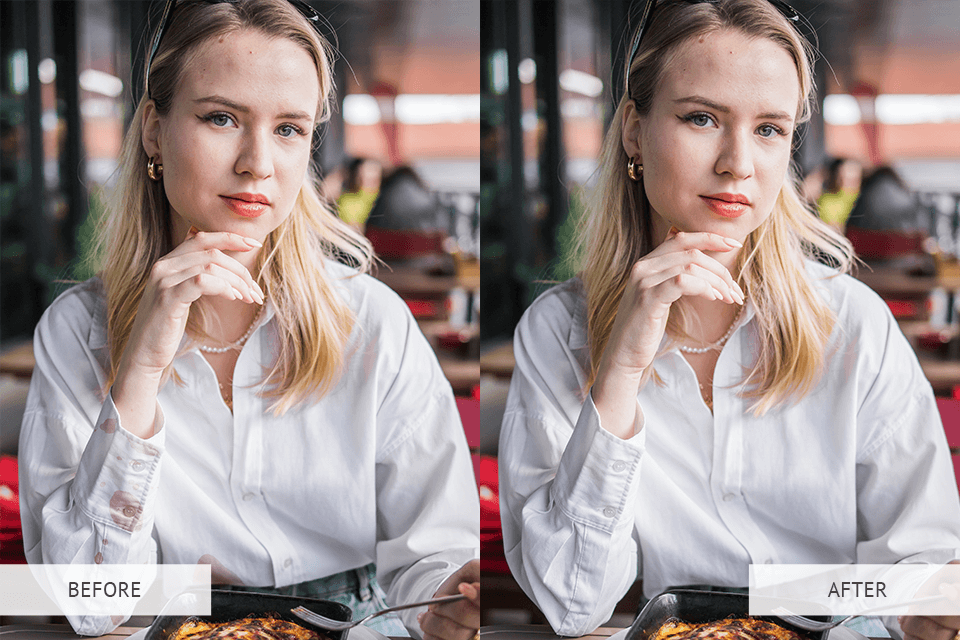 remove stains app example