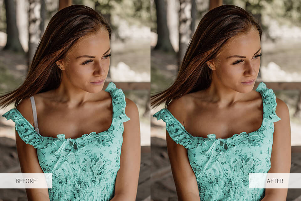 remove straps before after