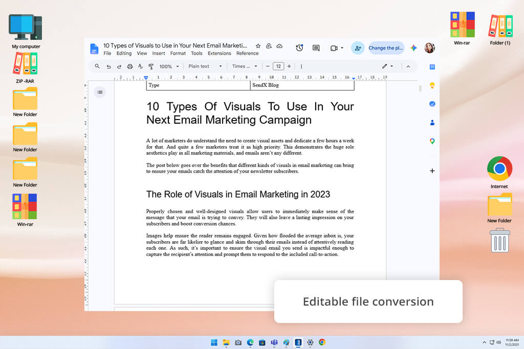 remove watermark from pdf free with google docs