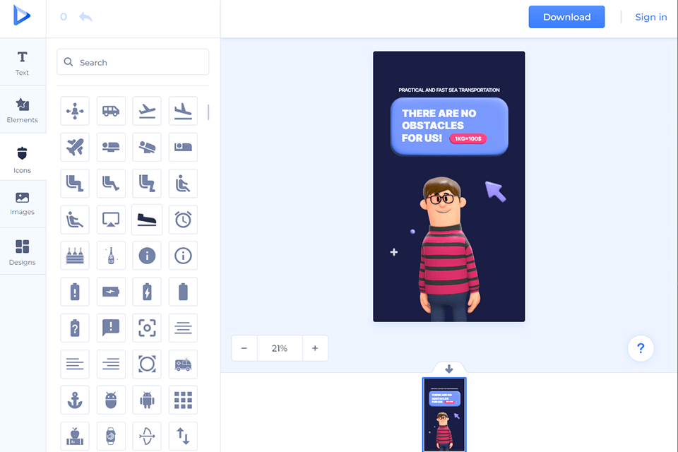 renderforest design huddle alternative interface