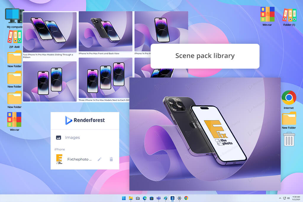 renderforest iphone mockup generator