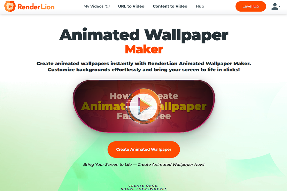 renderlion wallpaper editor