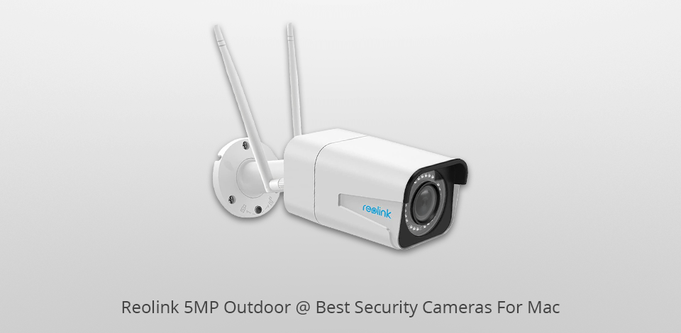 reolink 5mp outdoor security camera for mac