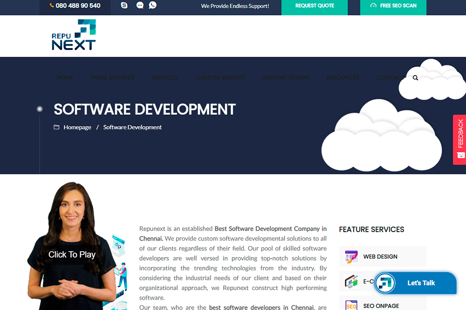repunext main page