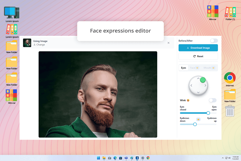 reshot ai photo editor
