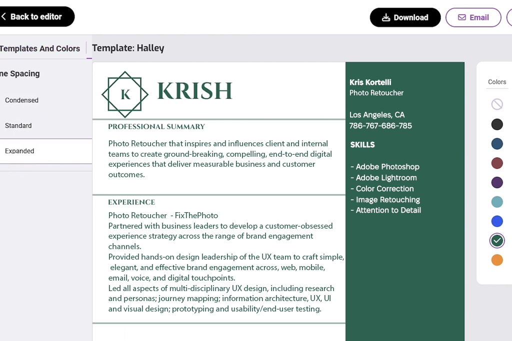 resume nerd ai resume builder