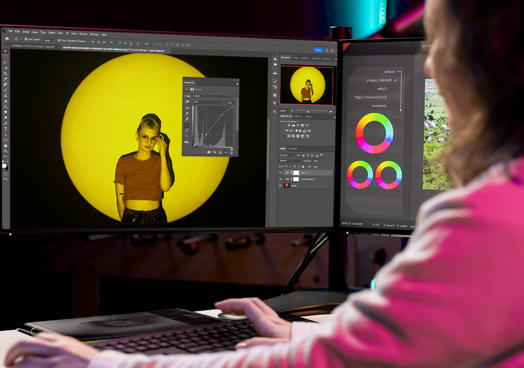 retouching loop lighting