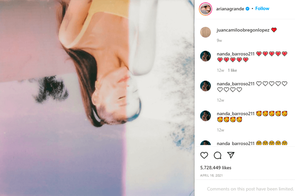 ARIANA GRANDE Polaroid Instagram Filter Mobile Tutorial (@arianagrande) 