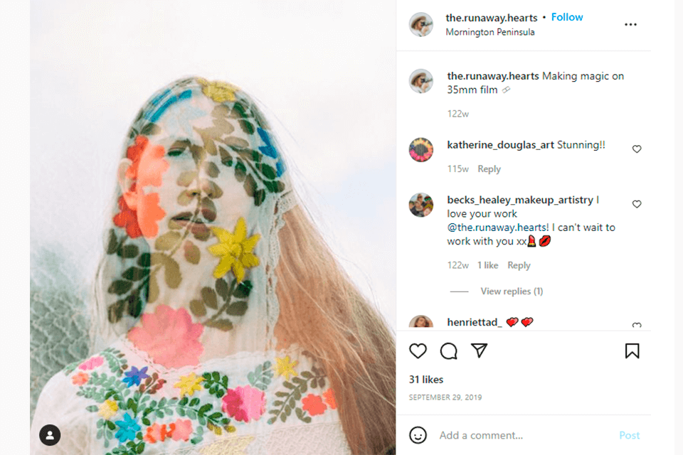 retro style photos double exposure