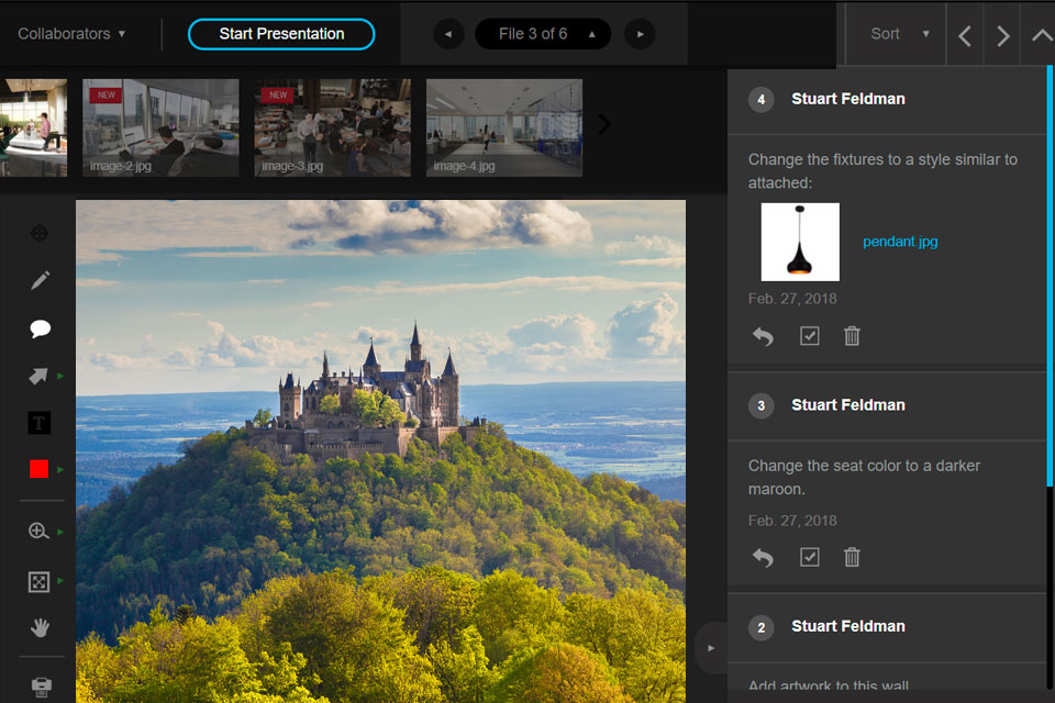 reviewstudio video review software interface