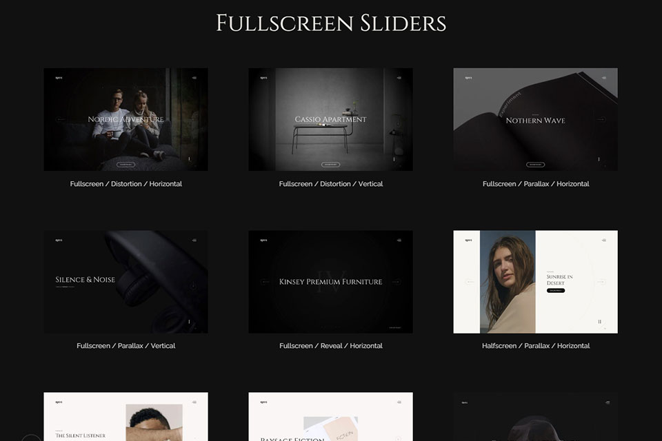 rhye wordpress theme for graphic designers