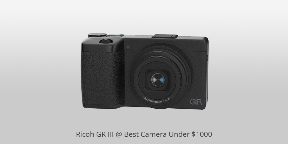 ricoh gr iii camera under 1000 dollars
