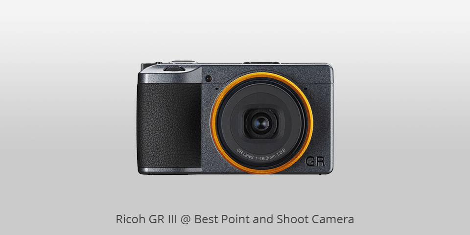 ricoh gr iii punto y shoot cámara
